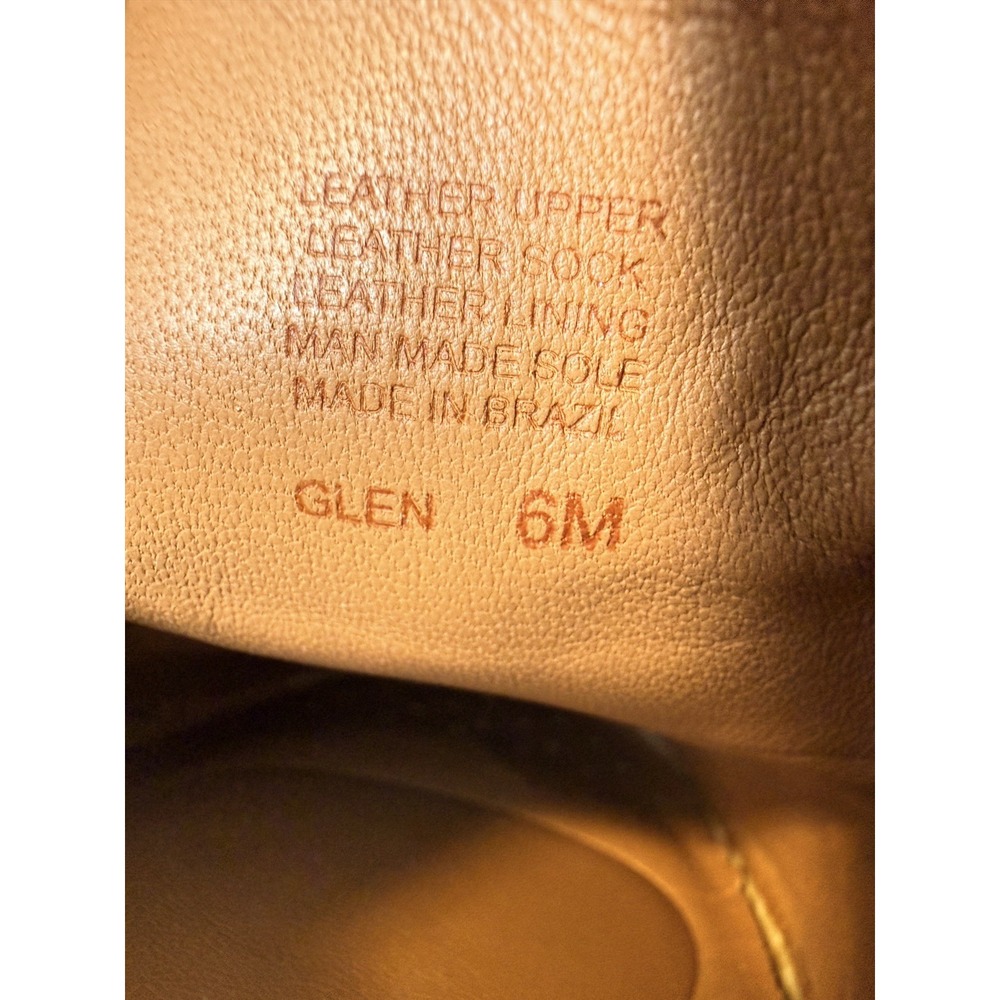 Antonio Melani Brown Glen Leather Slip on Shoes 6M Soft, Flexible, Comfortable - Picture 5 of 6